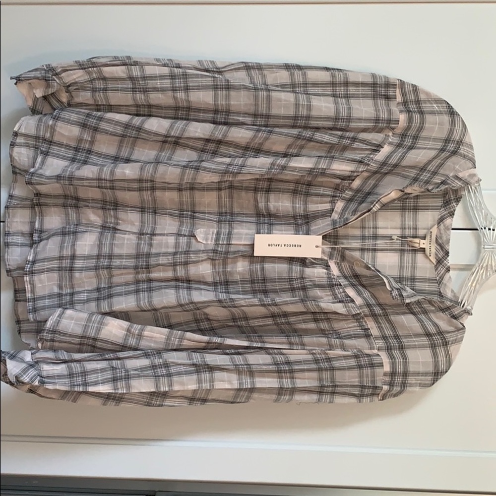 NWT. Beautiful Rebecca Taylor blouse